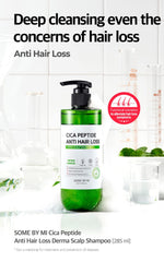 SomeByMi | Cica Peptide Anti Hair Loss Derma Scalp Shampoo 285ml | سوم باي مي سيكا ببتايد شامبو ضد تساقط الشعر