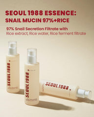 KSECRET | SEOUL1988 Essence Snail Mucin 97% + Rice 100ml
