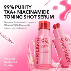 APRILSKIN | TXA Niacinamide Toning Shot 99 Serum 30ml