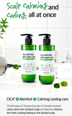 SomeByMi | Cica Peptide Anti Hair Loss Derma Scalp Shampoo 285ml | سوم باي مي سيكا ببتايد شامبو ضد تساقط الشعر