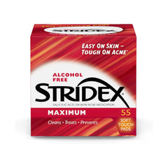 Stridex | Medicated Acne Pads Maximum 55 Count