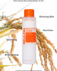 NINELESS | MELA-PRO Rice & TXA Toner 200ml