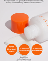 NINELESS | MELA-PRO Rice & TXA Toner 200ml