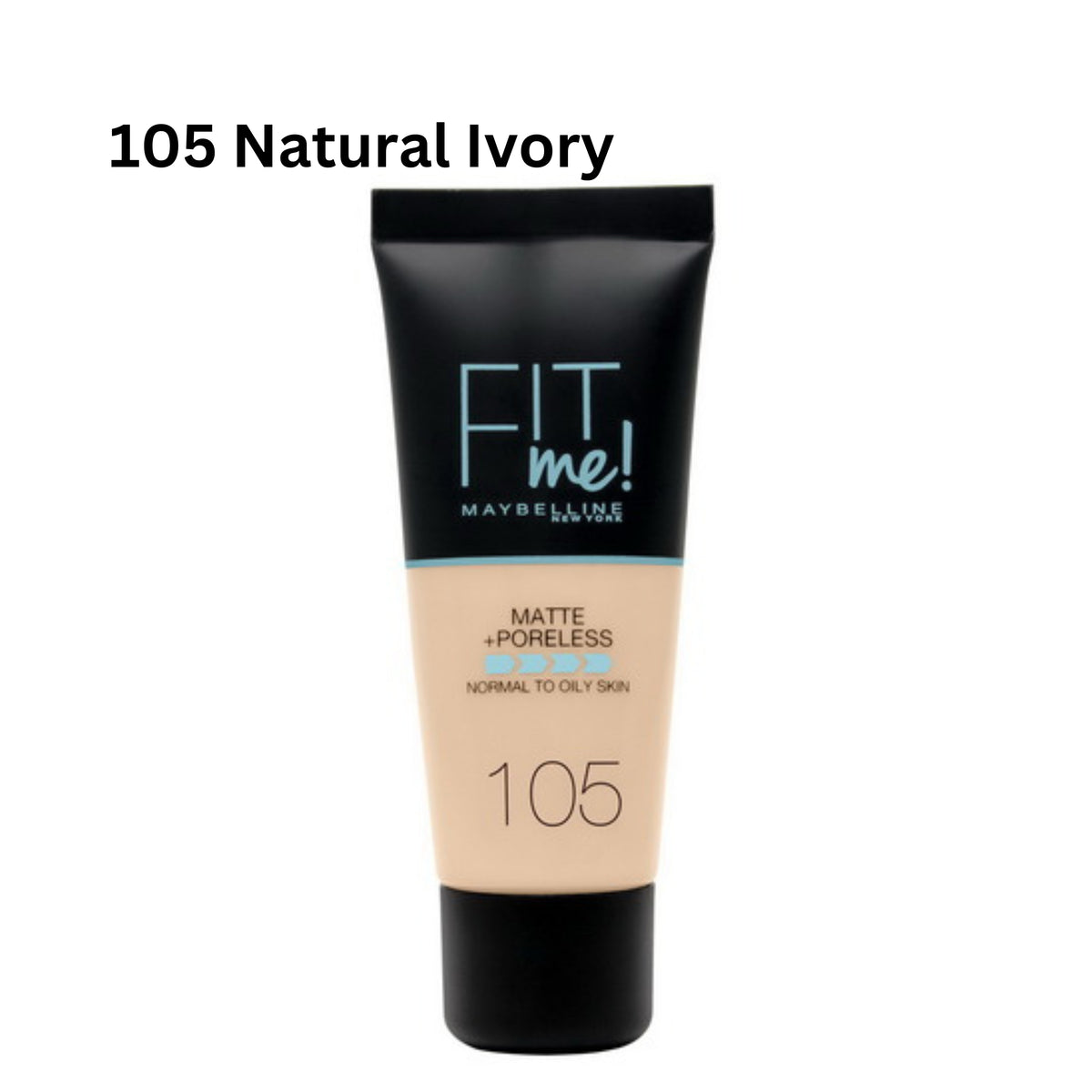 Maybelline | Fit Me Matte Poreless Foundation | ميبيلين فت مي فونديشن خافي للعيوب بدون لمعة