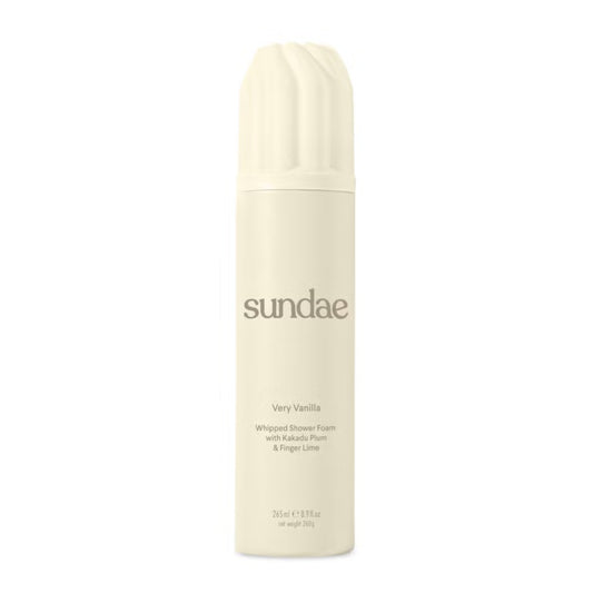 SUNDAE | Very Vanilla Whipped Shower Foam 260ml | سنداي كريم فوم للجسم بالفانيلا