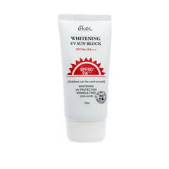 Ekel | Whitening UV Sun Block 70 ml | ايكيل واقي شمس مفتح للبشرة