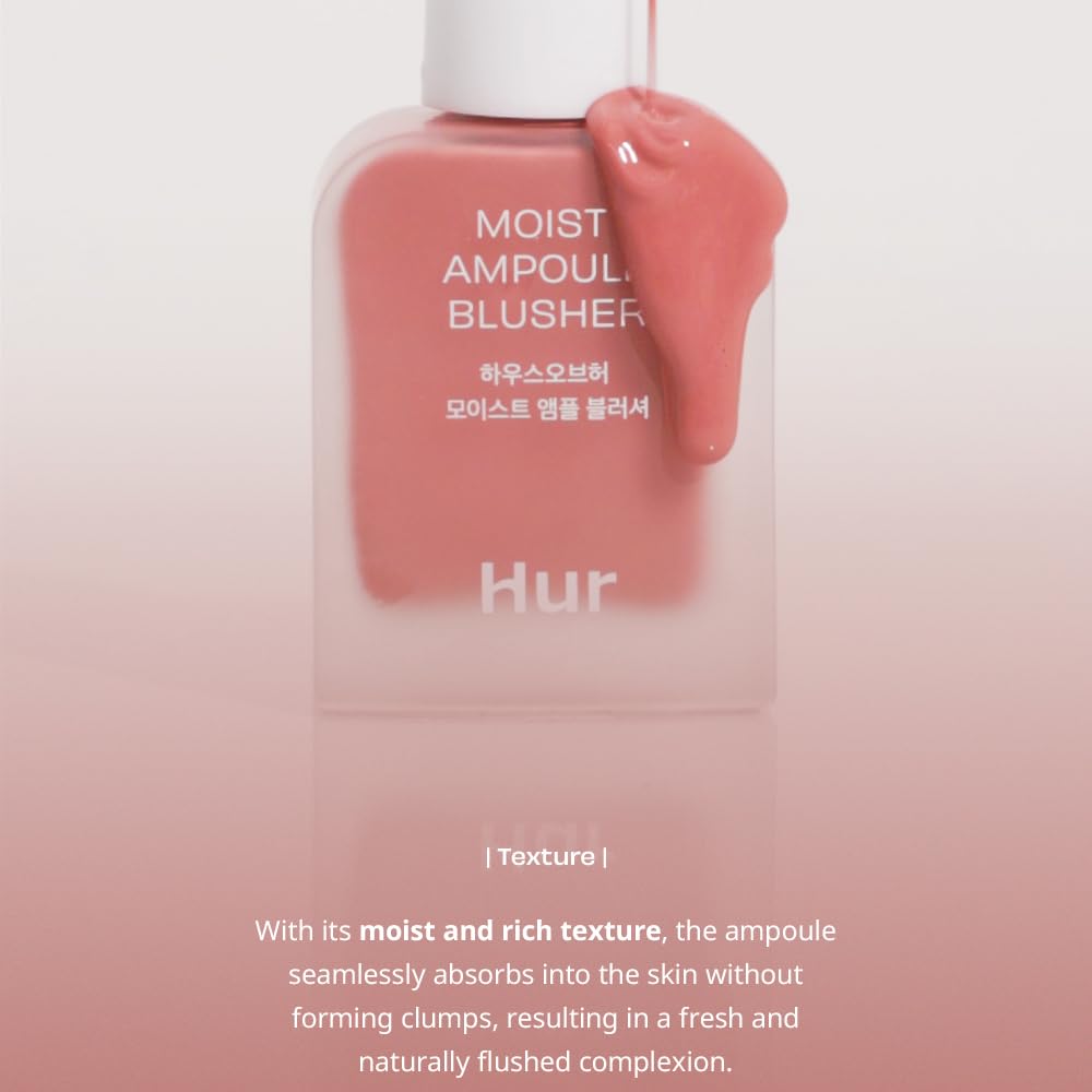 House of Hur | Moist Ampoule Blusher - 6 Colors | هاوس اوف هور بلشر مويست امبول 6 الوان