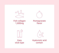 Healthy Place | Low-Molecular Pomegranate Collagen Stick 14 Sticks