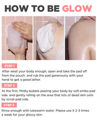 Mom’s Bath Recipe Body Peeling Pad 1*8pcs