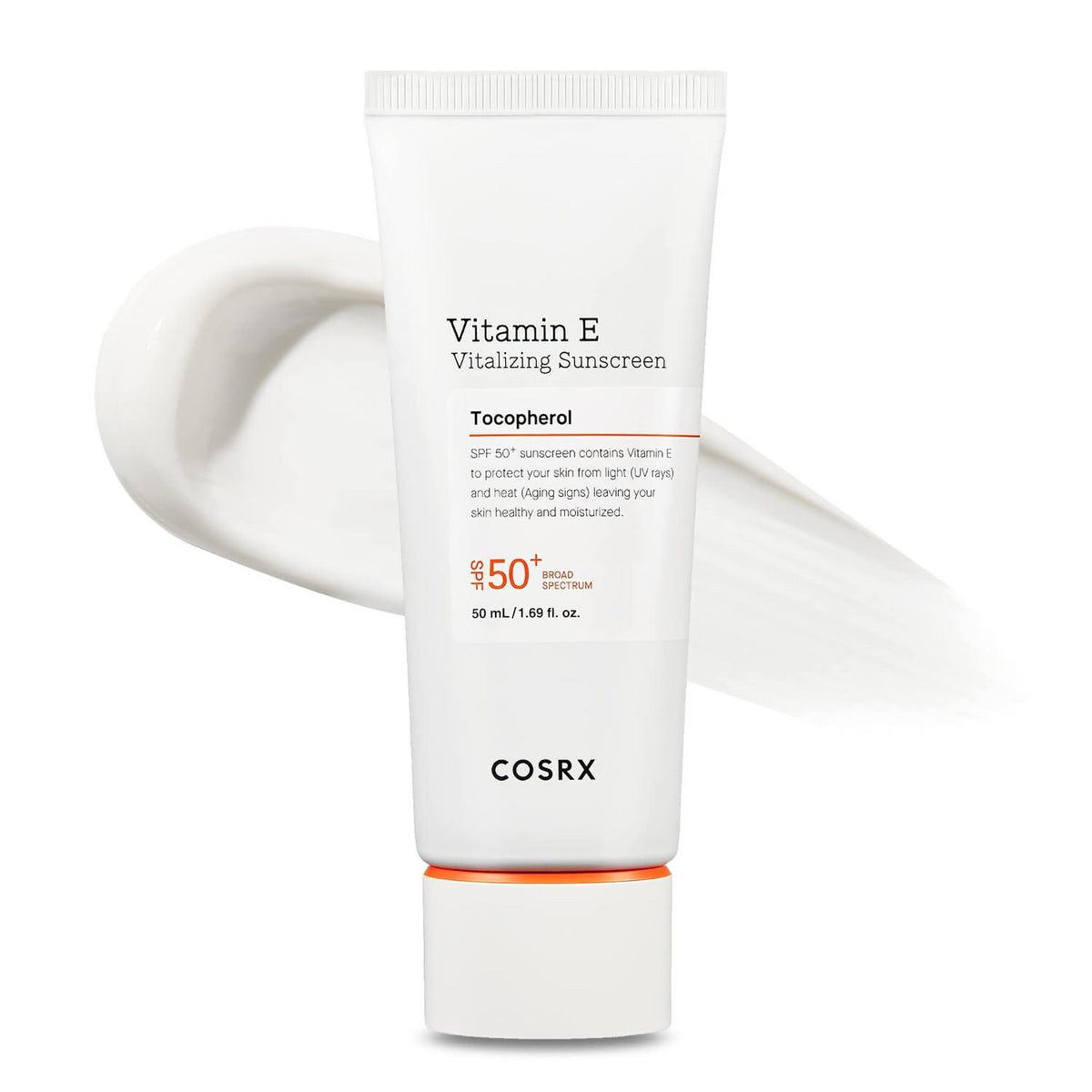 COSRX | Vitamin E Vitalizing Sunscreen 50ml | كوزركس واقي شمس بالفيتامين ي مرطب للبشرة