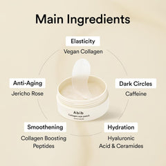 Abib | Collagen Eye Patch Jericho Rose Jelly 60pcs