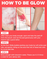 Mom’s Bath Recipe Body Peeling Pad 1*8pcs