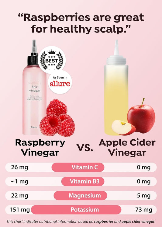 A'PIEU | Raspberry Hair Vinegar 200ml