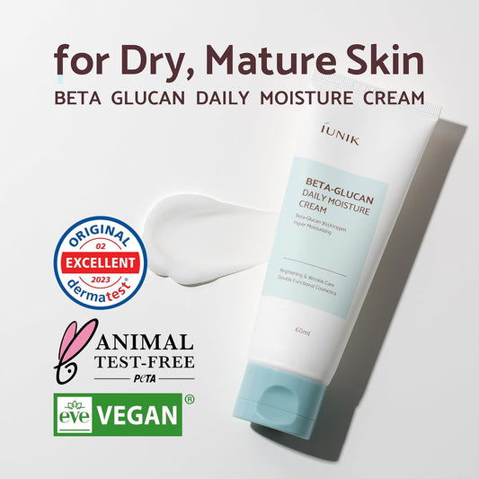 iUNIK | Beta-Glucan Daily Moisture Cream 60ml