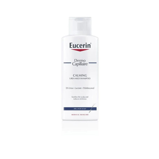 Eucerin | DermoCapillaire Urea Scalp Soothing Shampoo 250 ml | يوسيرين شامبو باليوريا مجدد لخلايا فروة الرأس