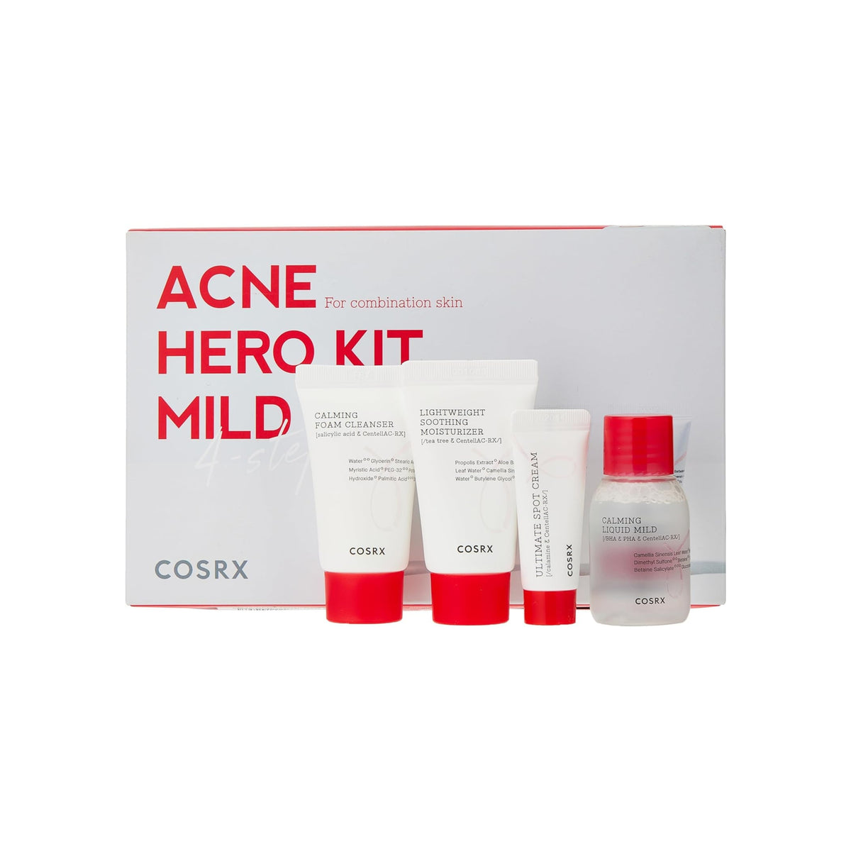 COSRX | Acne Hero Mild 4-Step Kit