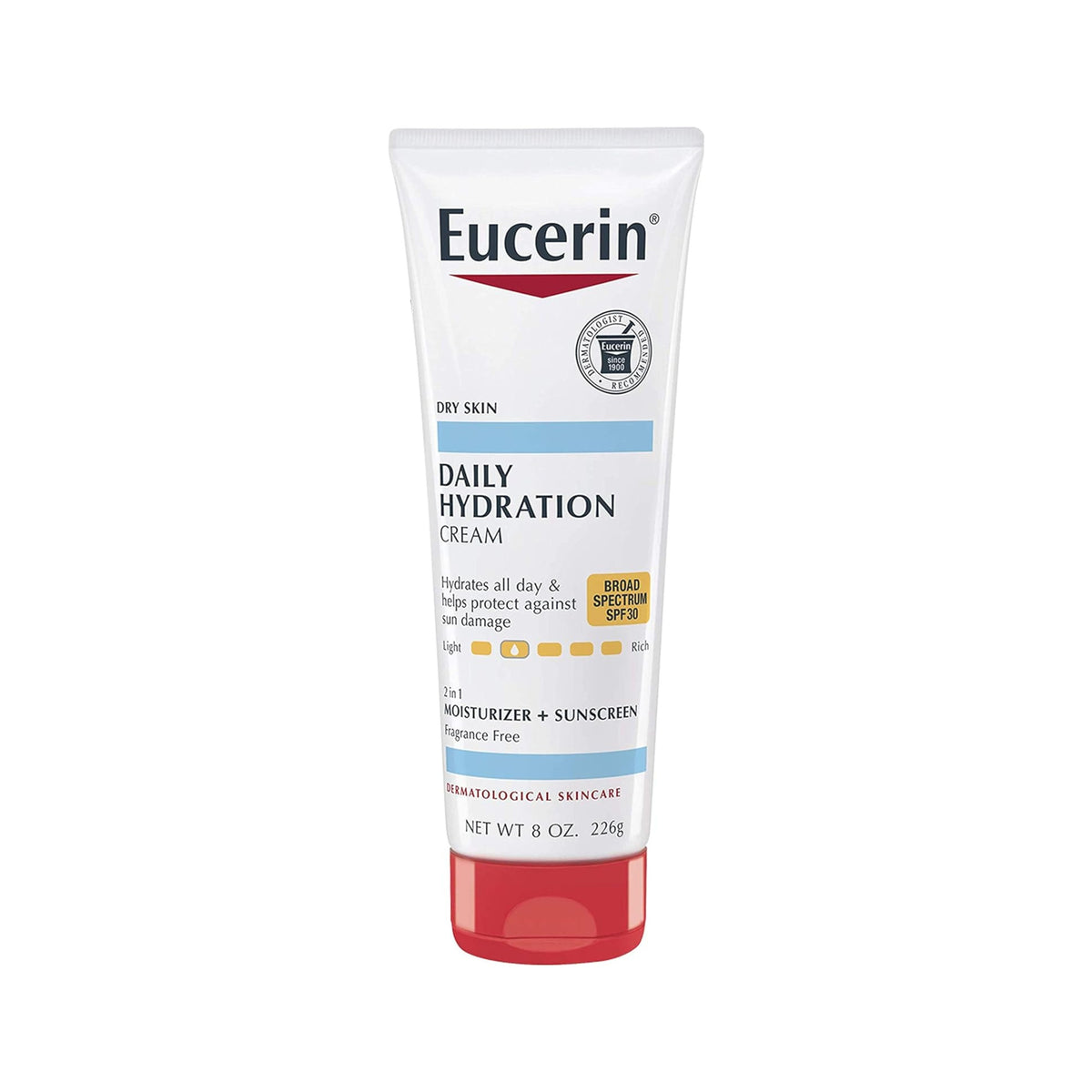 Eucerin | Daily Hydration Cream | يوسيرين كريم يومي مرطب للجسم واقي من الشمس