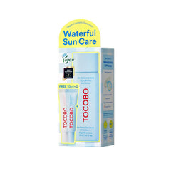 TOCOBO | Bio Watery Sun Cream + Deluxe Set | توكوبو سيت واقي ثلاثي