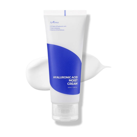 Isntree | Hyaluronic Acid Moist Cream 100 ml | ايزنتري كريم الترطيب بالهالورونك اسد