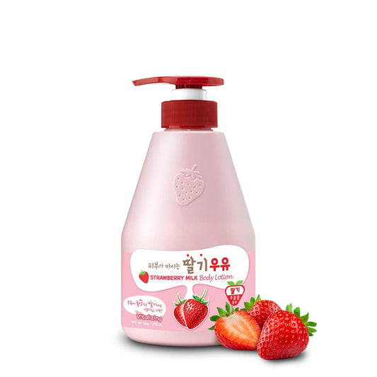 KWAILNARA | Strawberry Milk Body Lotion 560g