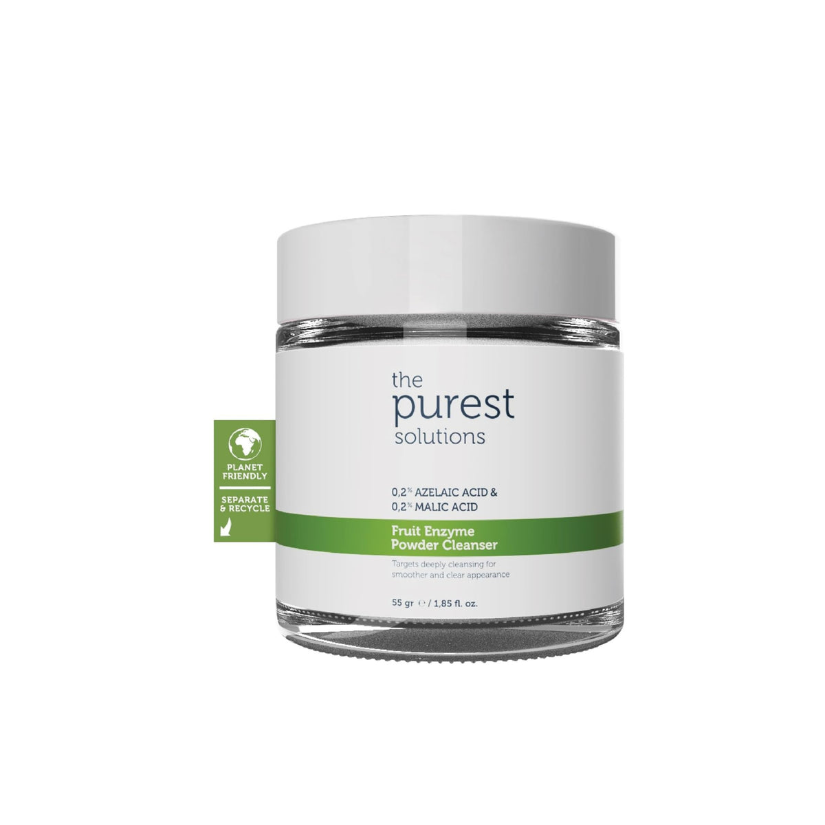 The Purest Solutions | Fruit Enzyme Powder Cleanser (%0.2 Azelaic Acid and Malic Acid) | ذا بيورست غسول باودر انزيمات الفواكه