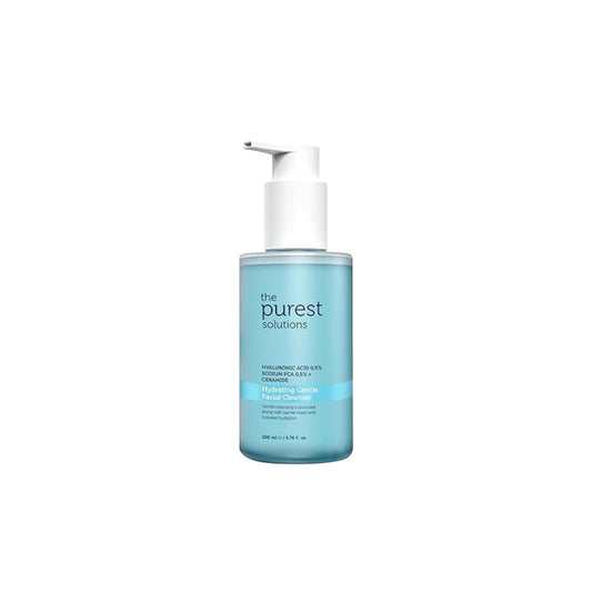 The Purest Solutions | Hydrating Gentle Facial Cleanser%0,5 Hyaluronic Acid %0.5 Sodium PCA + Ceramide - 200 ML | ذا بيورست غسول مرطب بالهالورونك اسد و السيراميدات