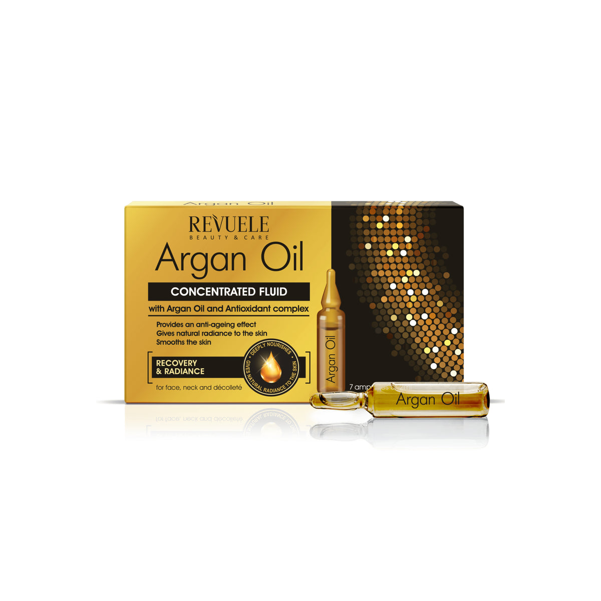 REVUELE | ARGAN OIL Ampoules Concentrated fluid | ريفيولي امبولات زيت الاركان المركز