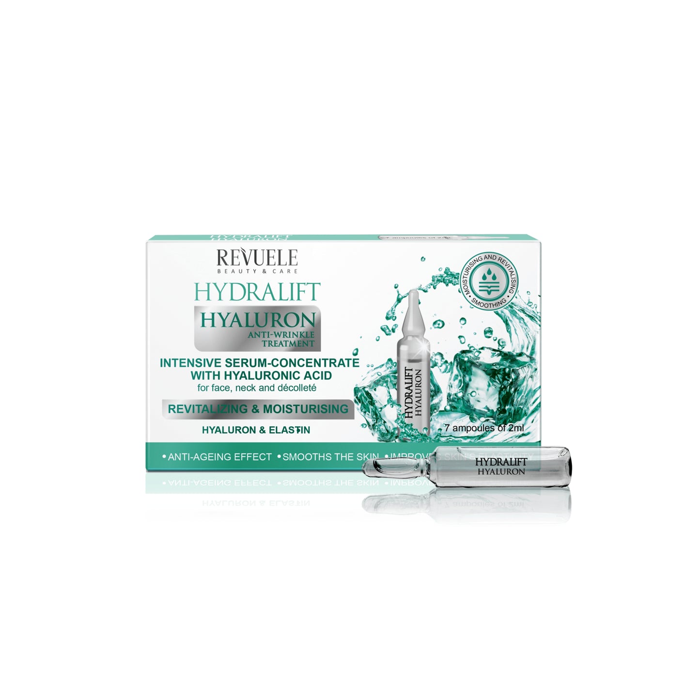 REVUELE | HYDRALIFT HYALURON Ampoules Intensive Serum-concentrate With Hyaluronic Acid