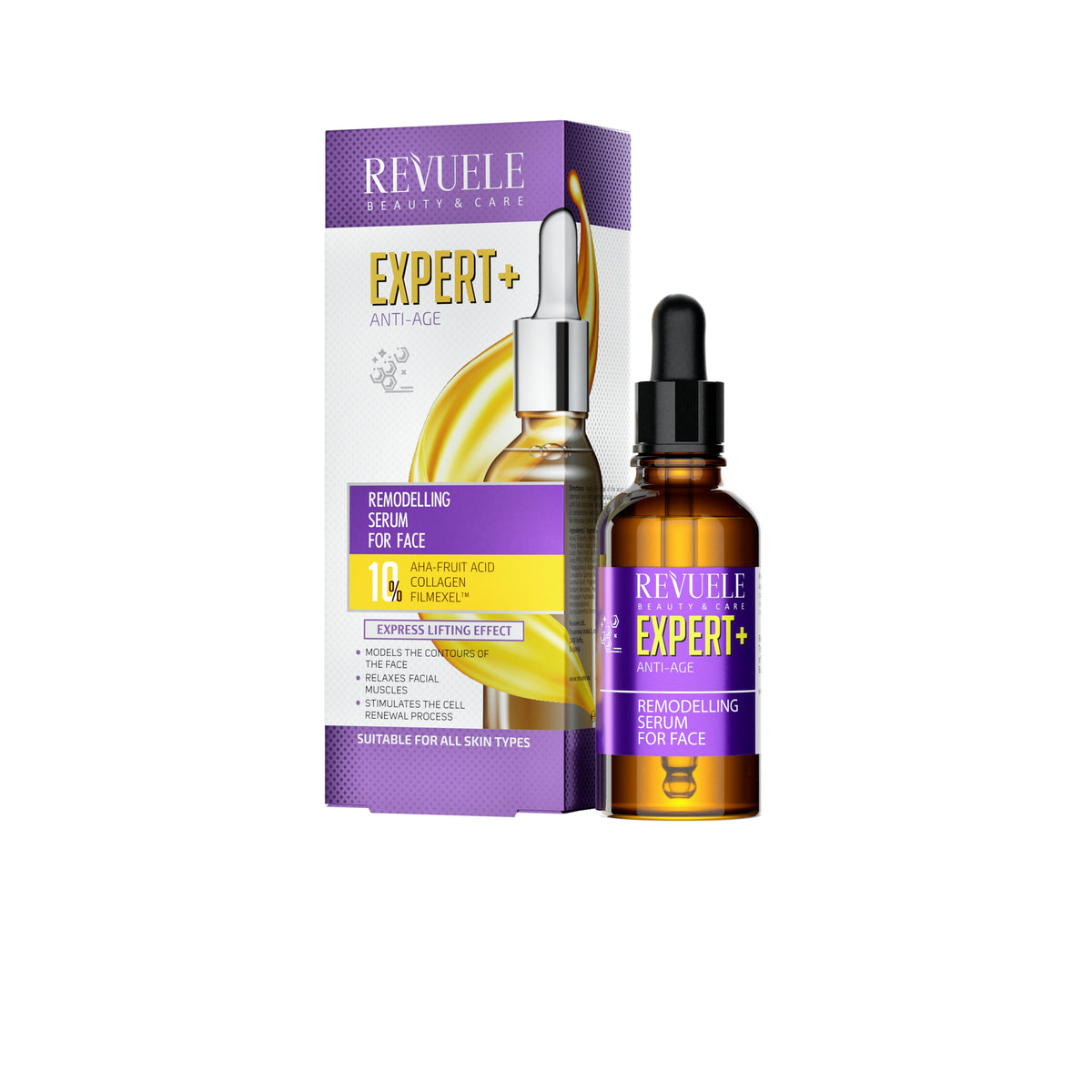 REVUELE | EXPERT+ Anti-Age Remodeling Serum | ريفيولي سيروم محاربة علامات التقدم بالسن