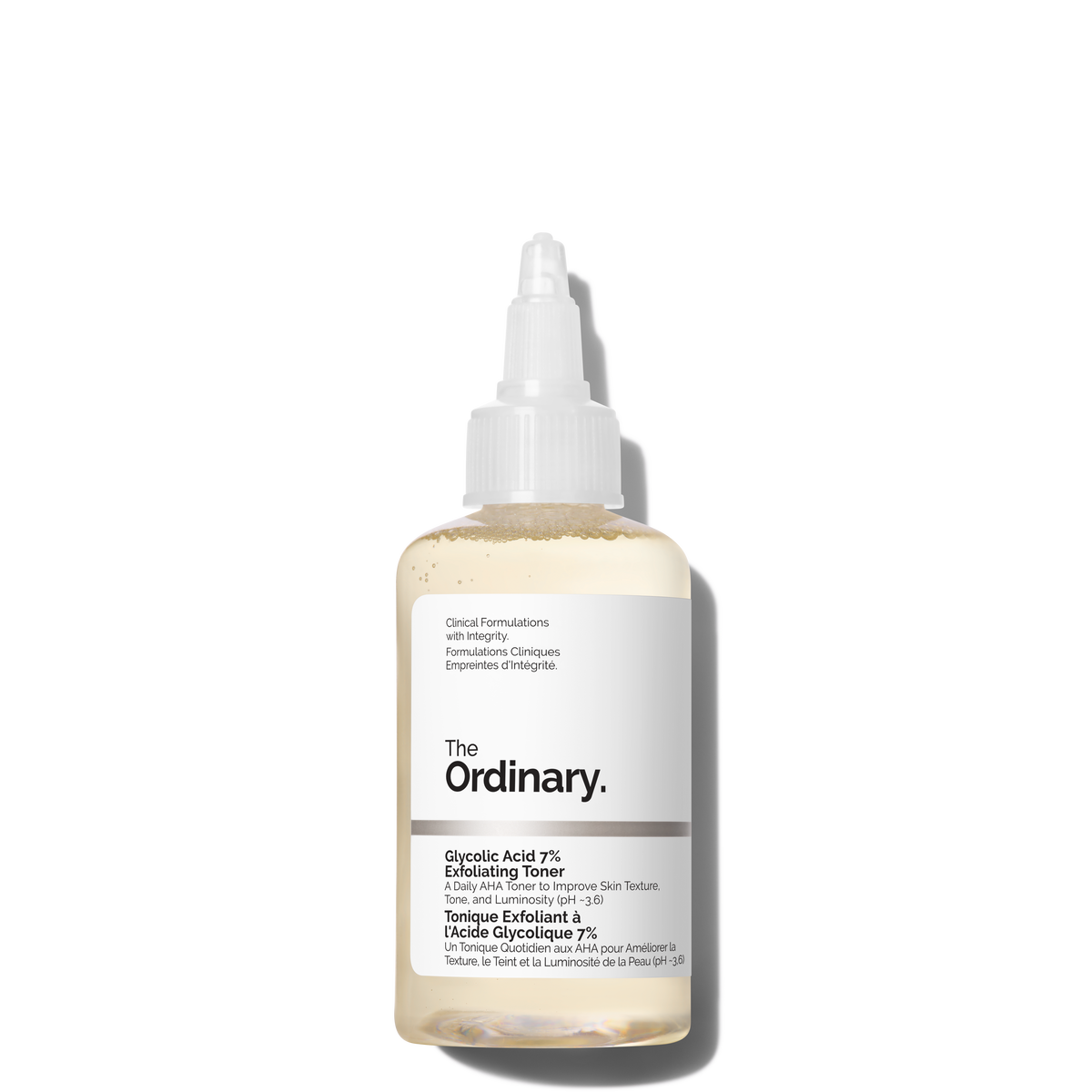 The Ordinary | Glycolic Acid 7% Exfoliating Toner 100ml | ذا اوردنري تونر الكلايكولك اسد لتقشير البشرة بلطف