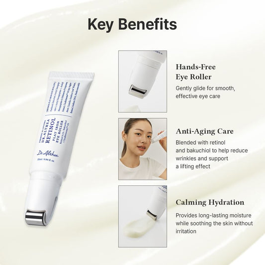 Dr. Althea | Retinol Flat Iron Eye Roller 25ml